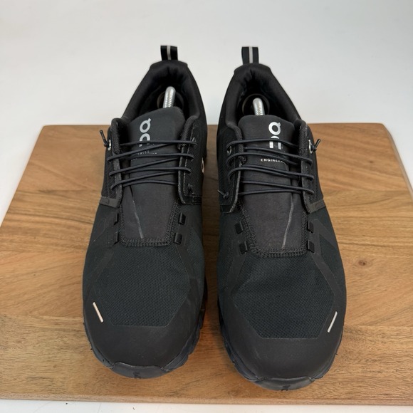 Mens On Cloud 6 Waterproof Black Mesh Athletic Running Sneakers Shoes Size 12 D - Picture 6 of 8